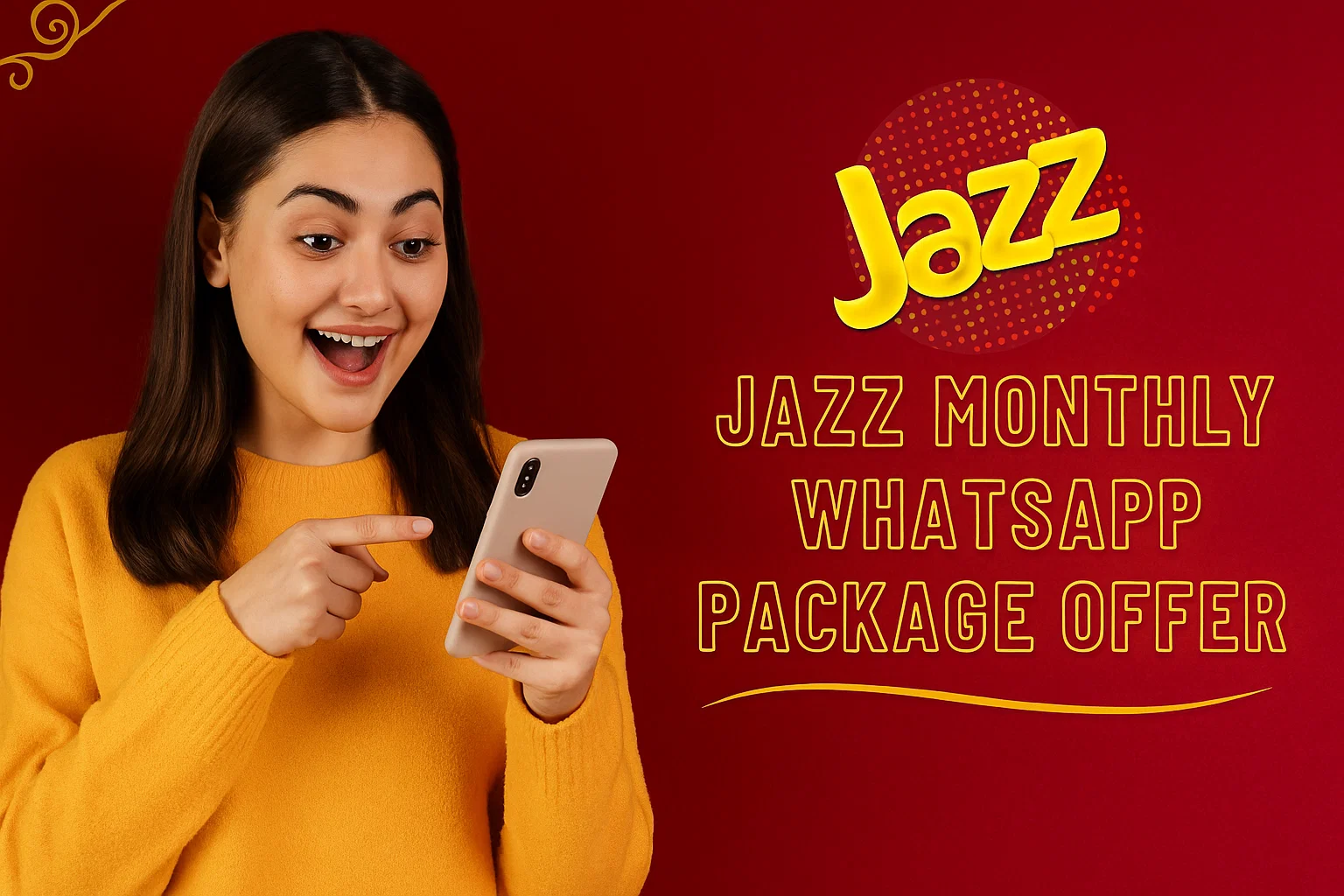 Jazz Monthly WhatsApp Package